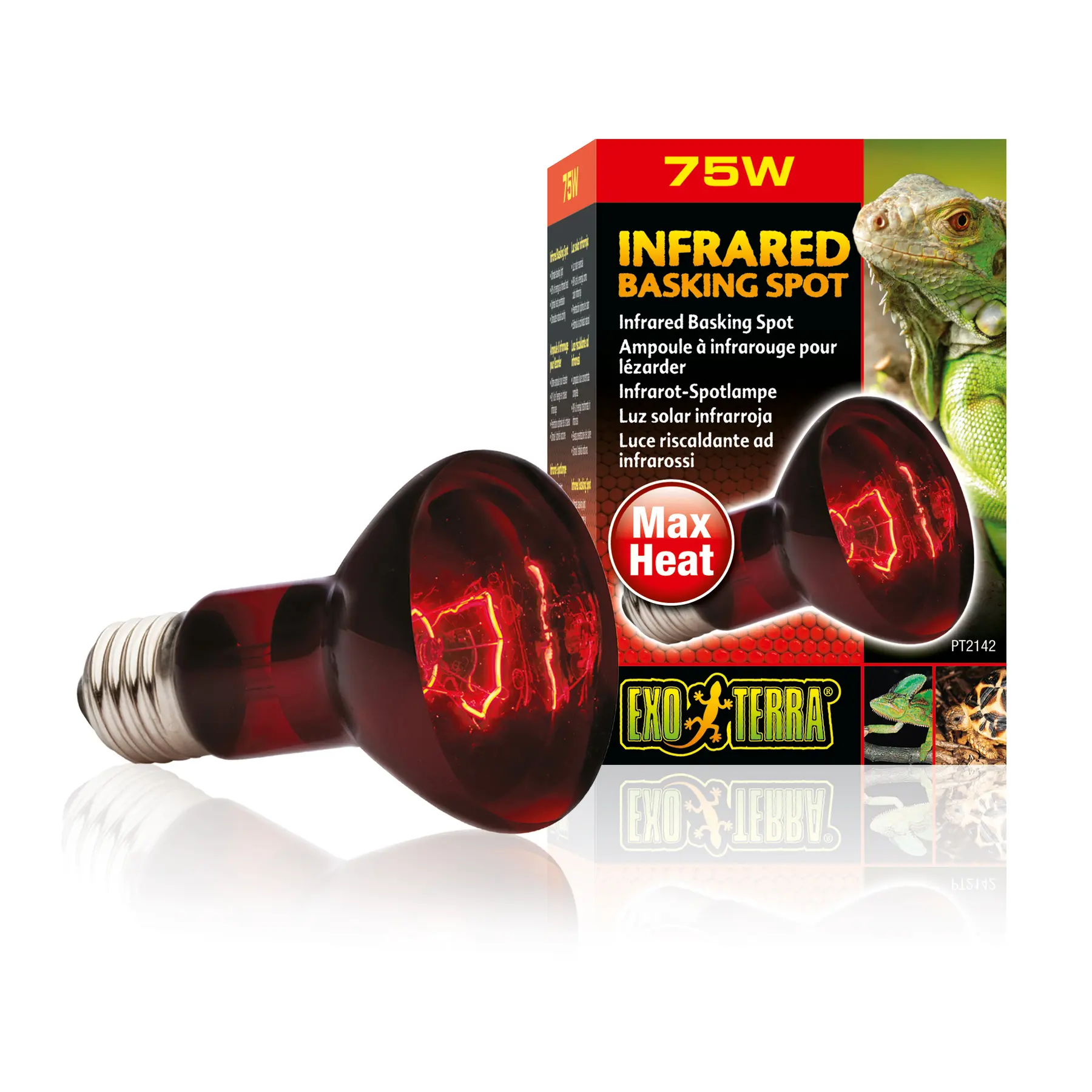 0015561221429 - Terrarienlampe Infrared Basking Spot 75W
