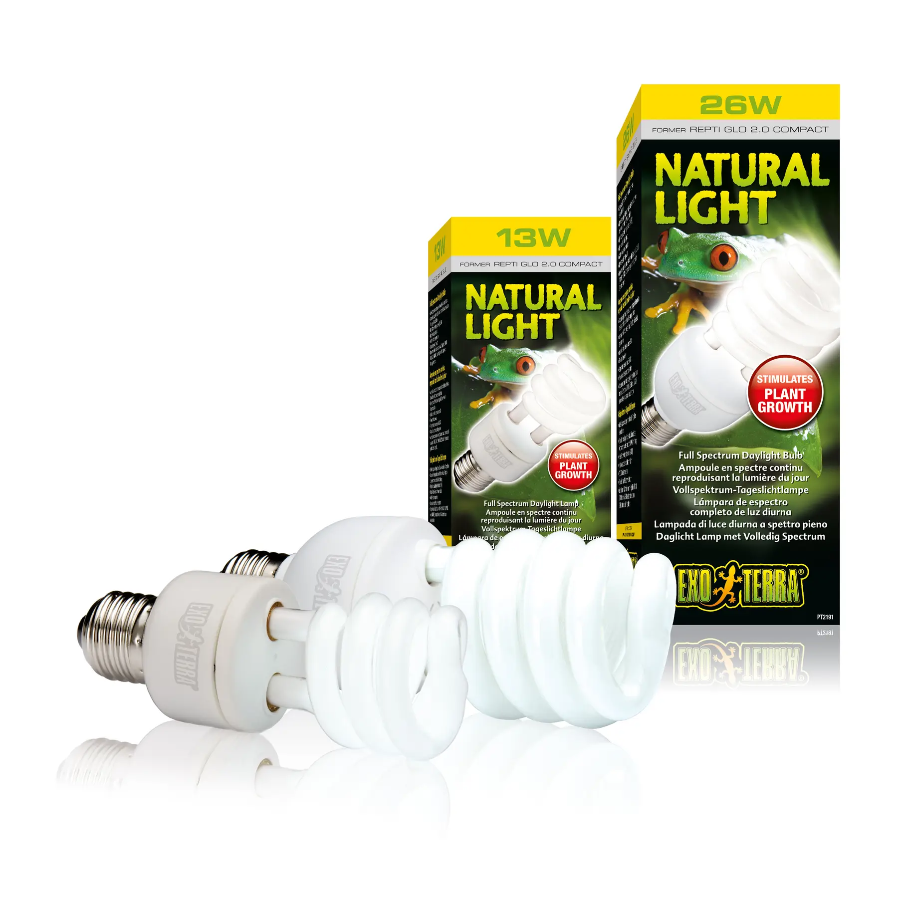 Comparer les prix de Ampoule Exo Terra Natural Light Fluocompact