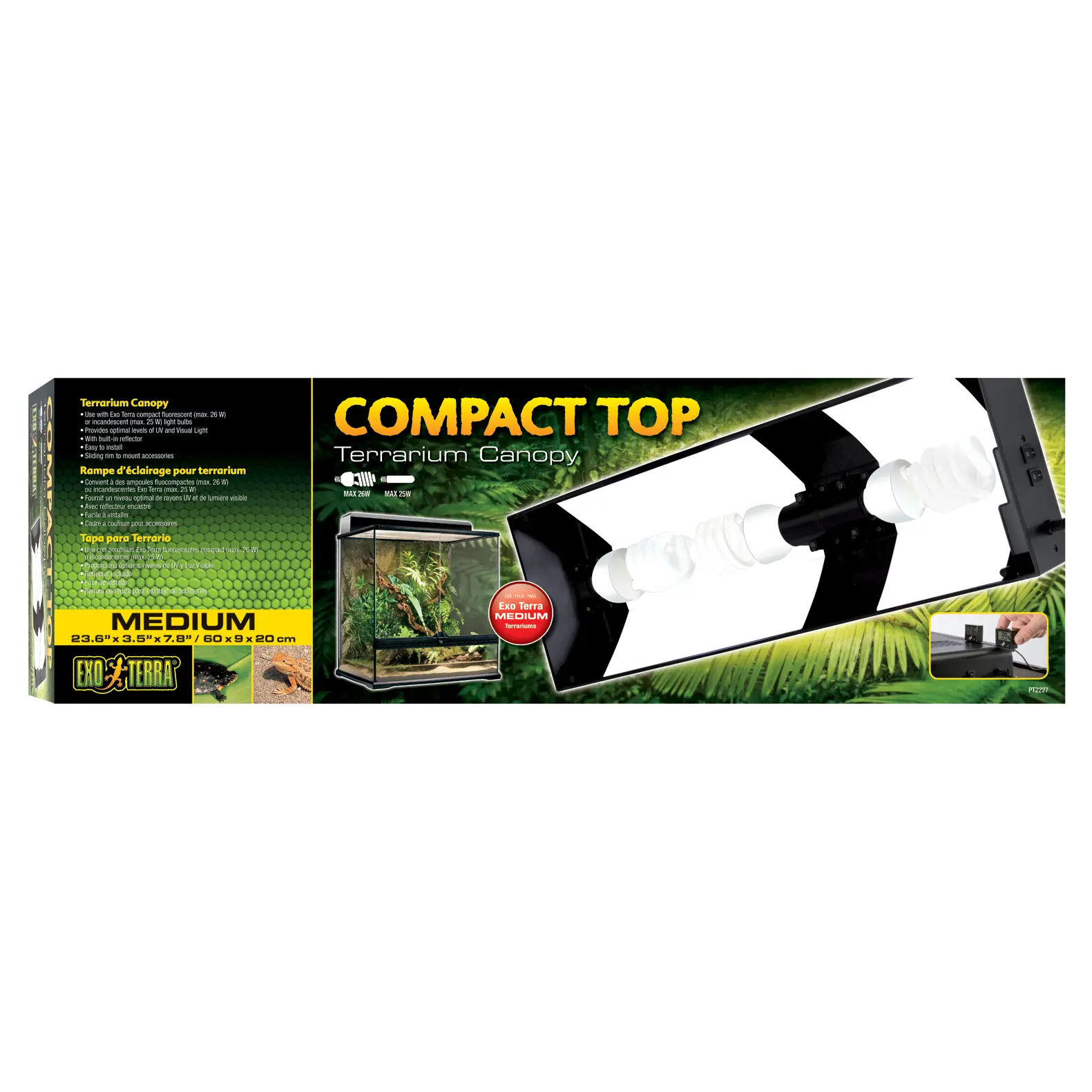 0015561222273 - Beleuchtungsleiste für Terrarien Compact Top M