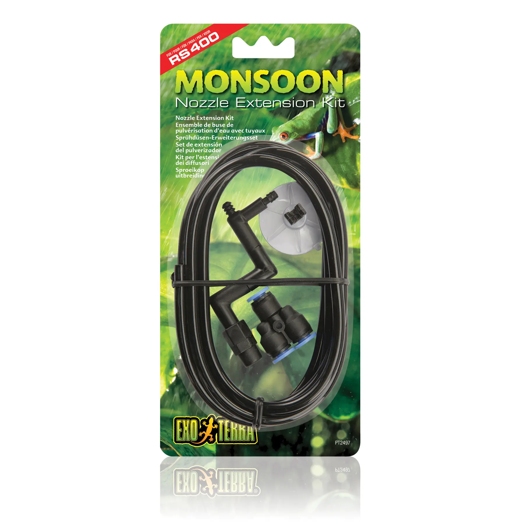 Pulvérisateur d'eau avec tuyaux Exo Terra Monsoon