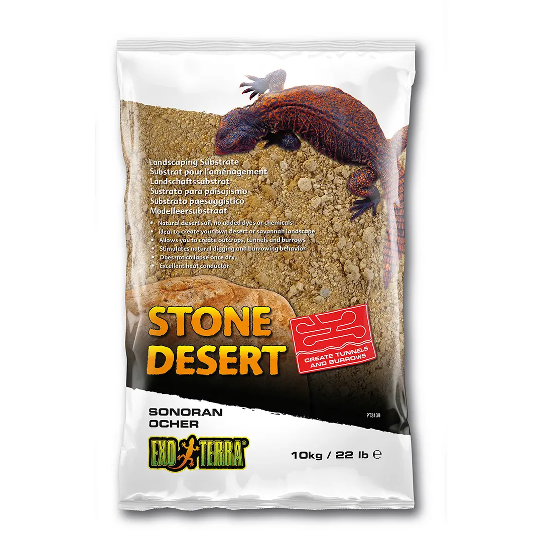 Comparer les prix de Kit de décoration substrat stone desert sonoran Exo Terra