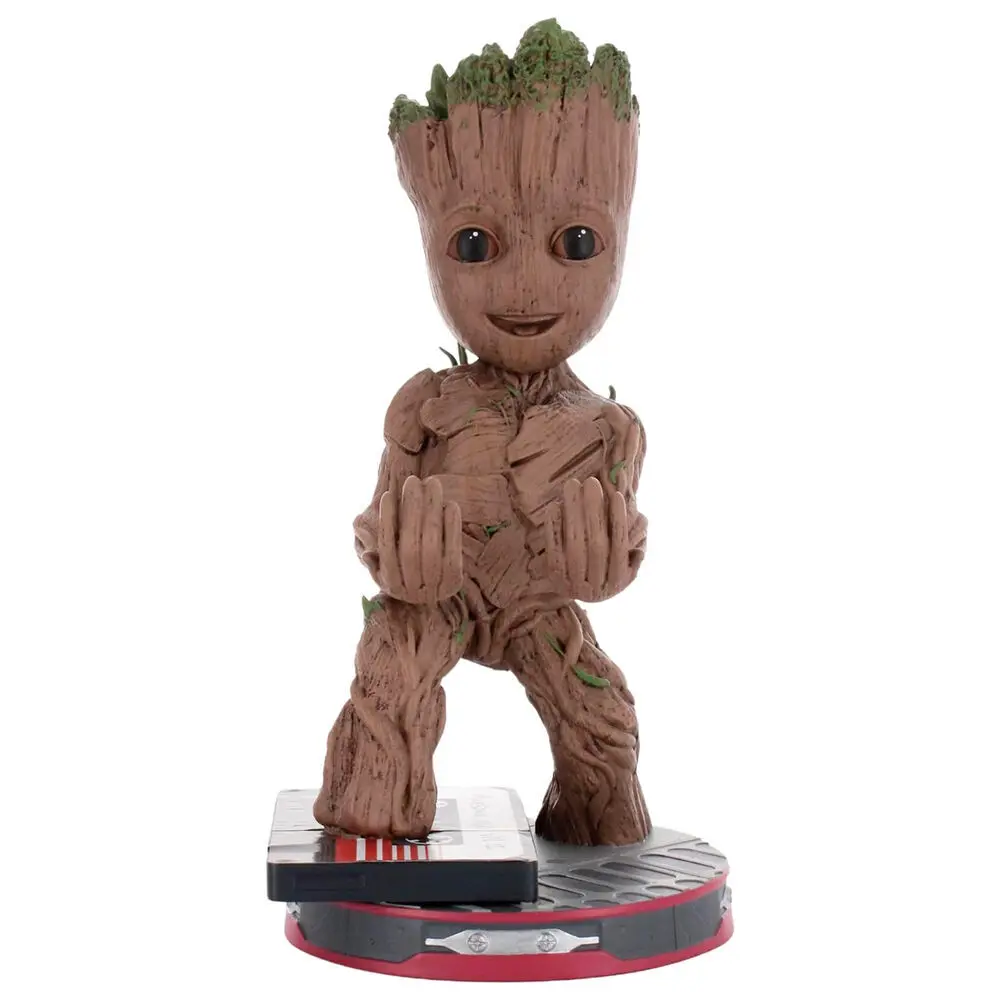 Cable Guys Marvel: Smiley Toddler Groot Controller and Phone Stand (21.5cm) - Zubehör für Spielkonsole - Image 4