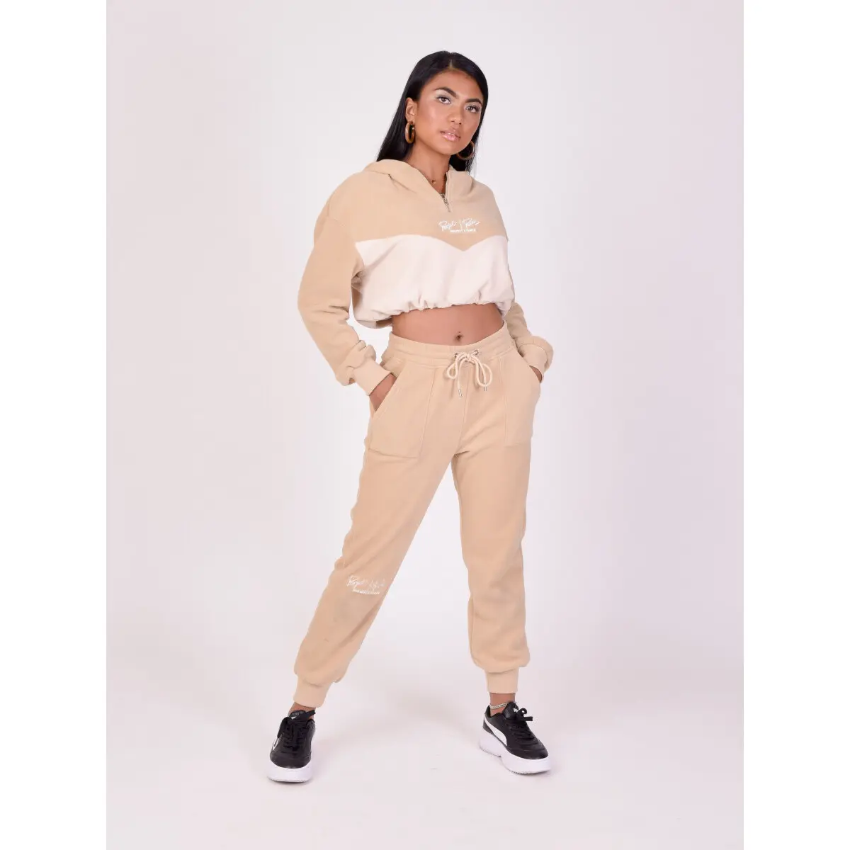 3665957152362 - Pantalon de jogging polaire femme Project X Paris