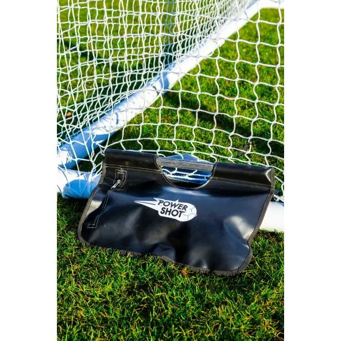 Powershot Sac de sable pour buts de football transportables Deluxe , Noir, Taille TU