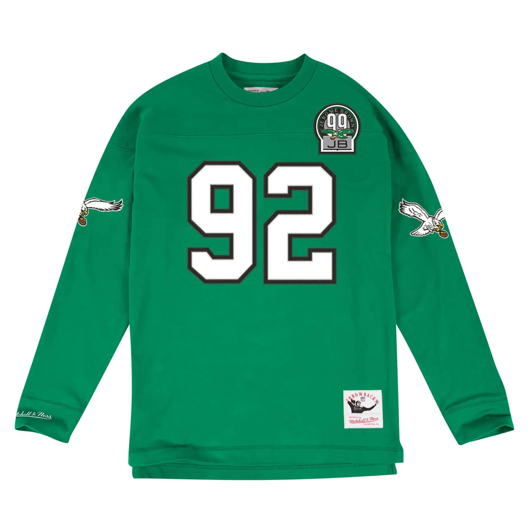 0191686300291 - Maillot manches longues NFL Philadelphia Eagles Reggie White