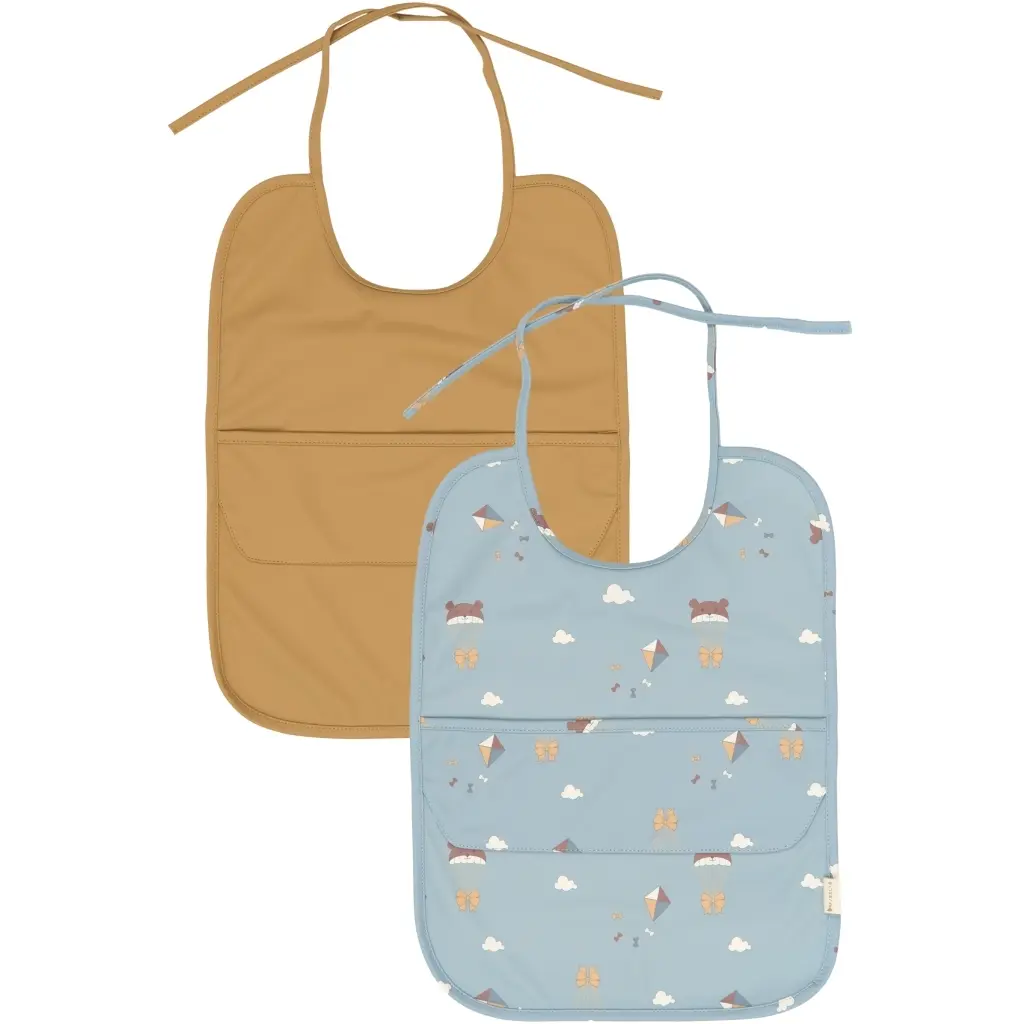 Fabelab Unisex Infant Marron Baby Bib (X2)