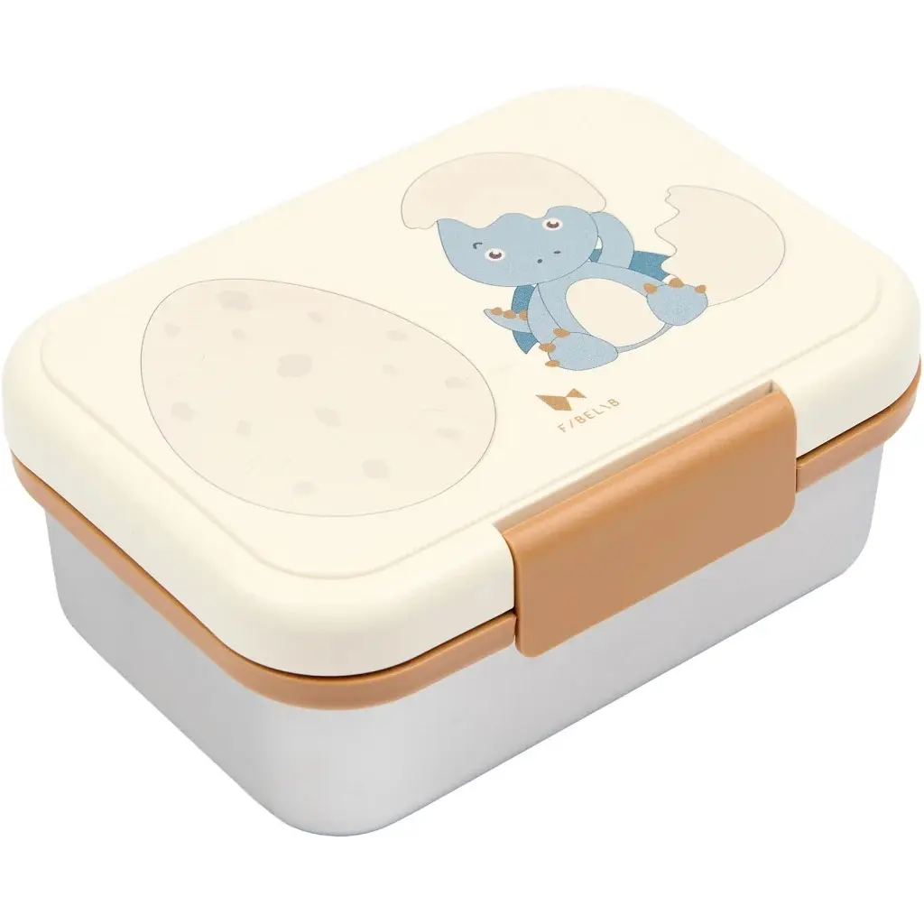 Lunchbox Kind Fabelab Dinoland Blue