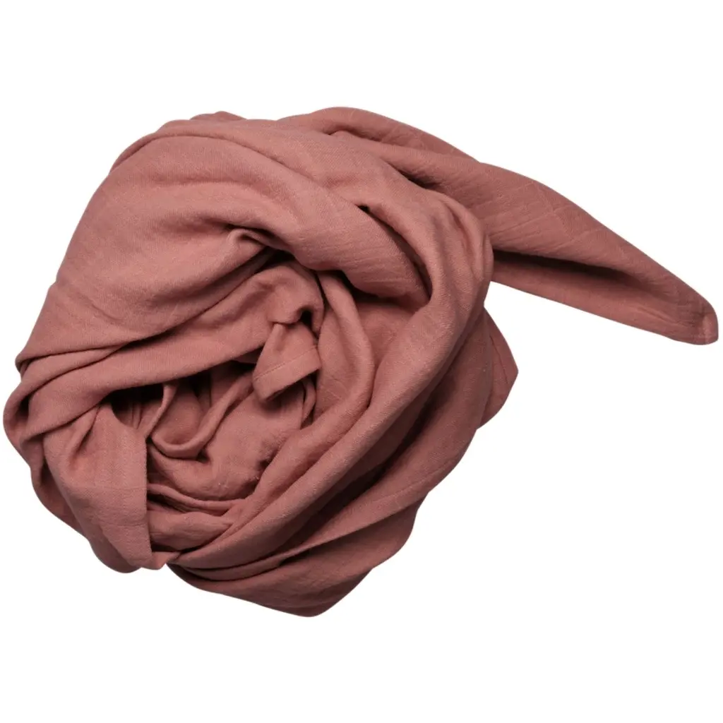 5713034203044 - Mulltuch UNICOLORED (120x120) in lehmbraun