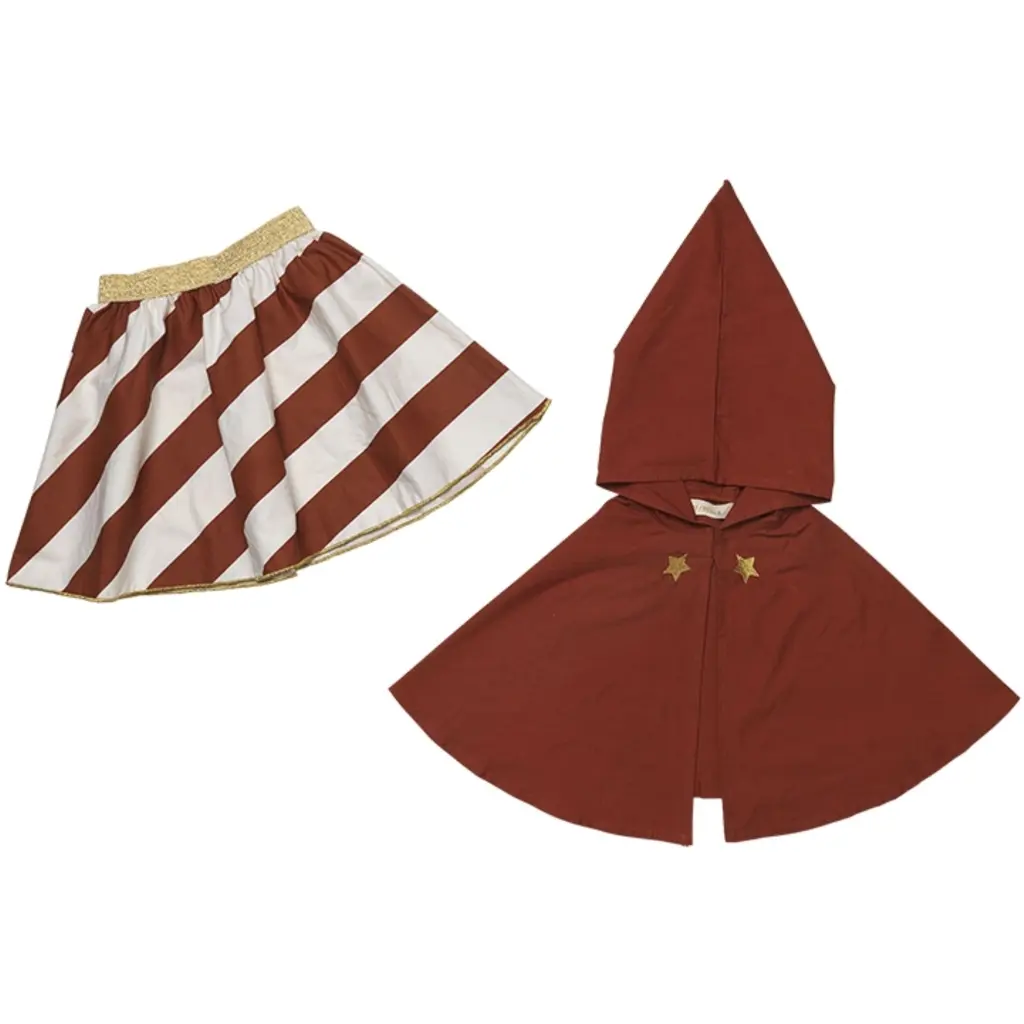 5713034214798 - Kostüm-Set WALDELF 2-teilig in rot