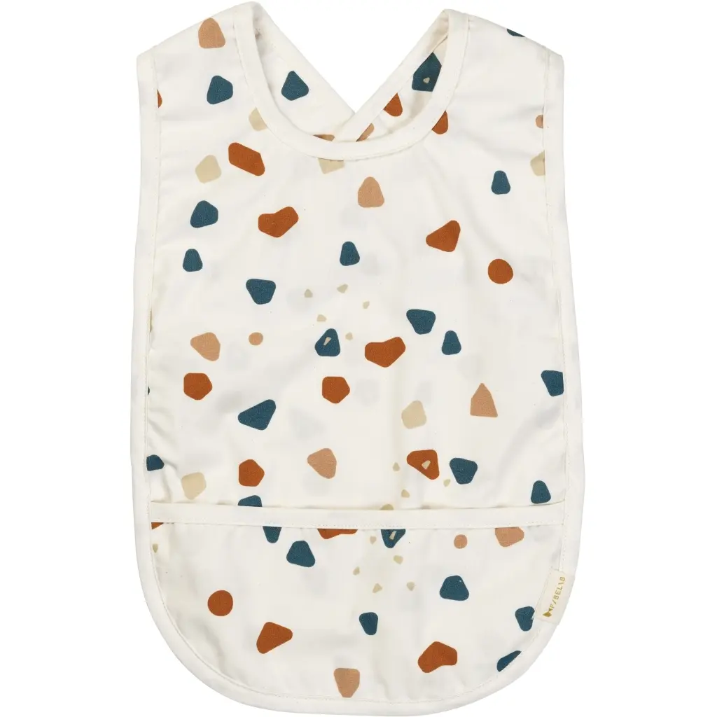 5713034220683 - Kreuzschlupf-Lätzchen für Kinder Terrazzo