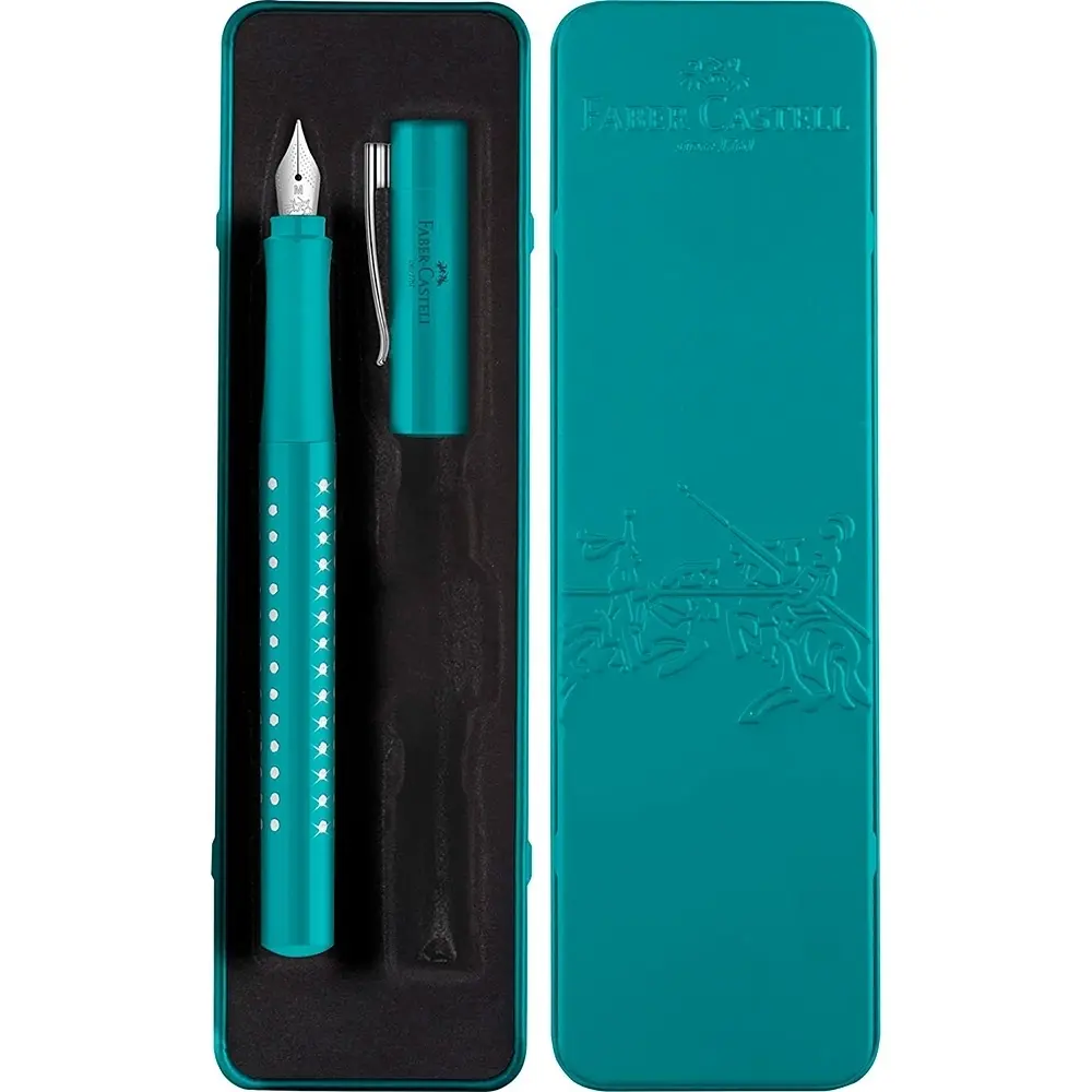 4005402015160 - Sparkle M im Geschenketui Patronenfüller ocean M (mittel) 4005402015160 FABER-CASTELL