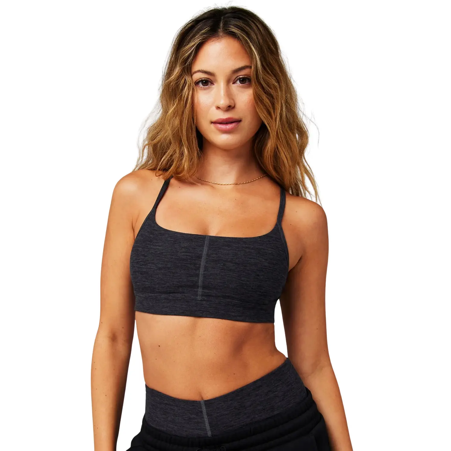 Träger-Sport-BH, Damen Fabletics HeatherFlex