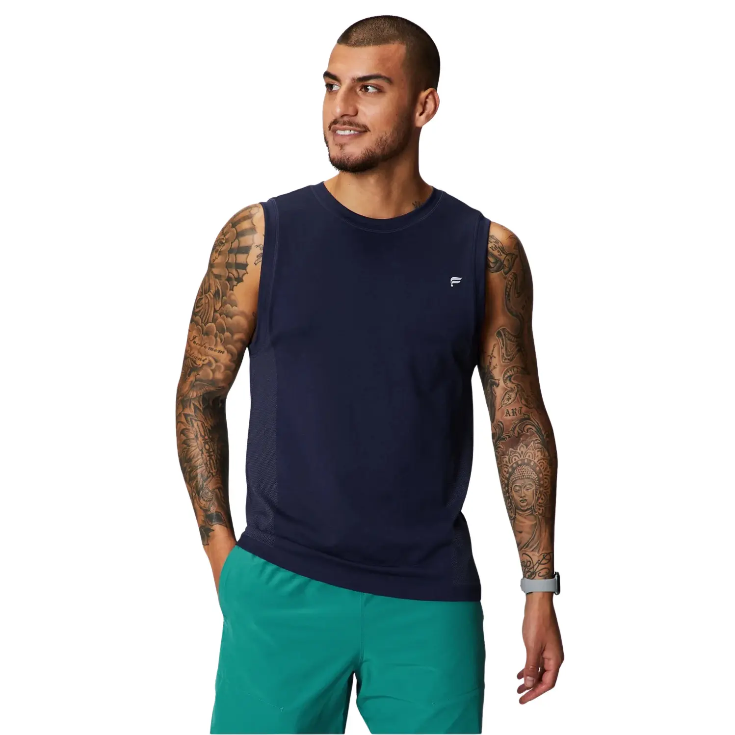 Tanktop The Training Day - Bleu - male - Size: L