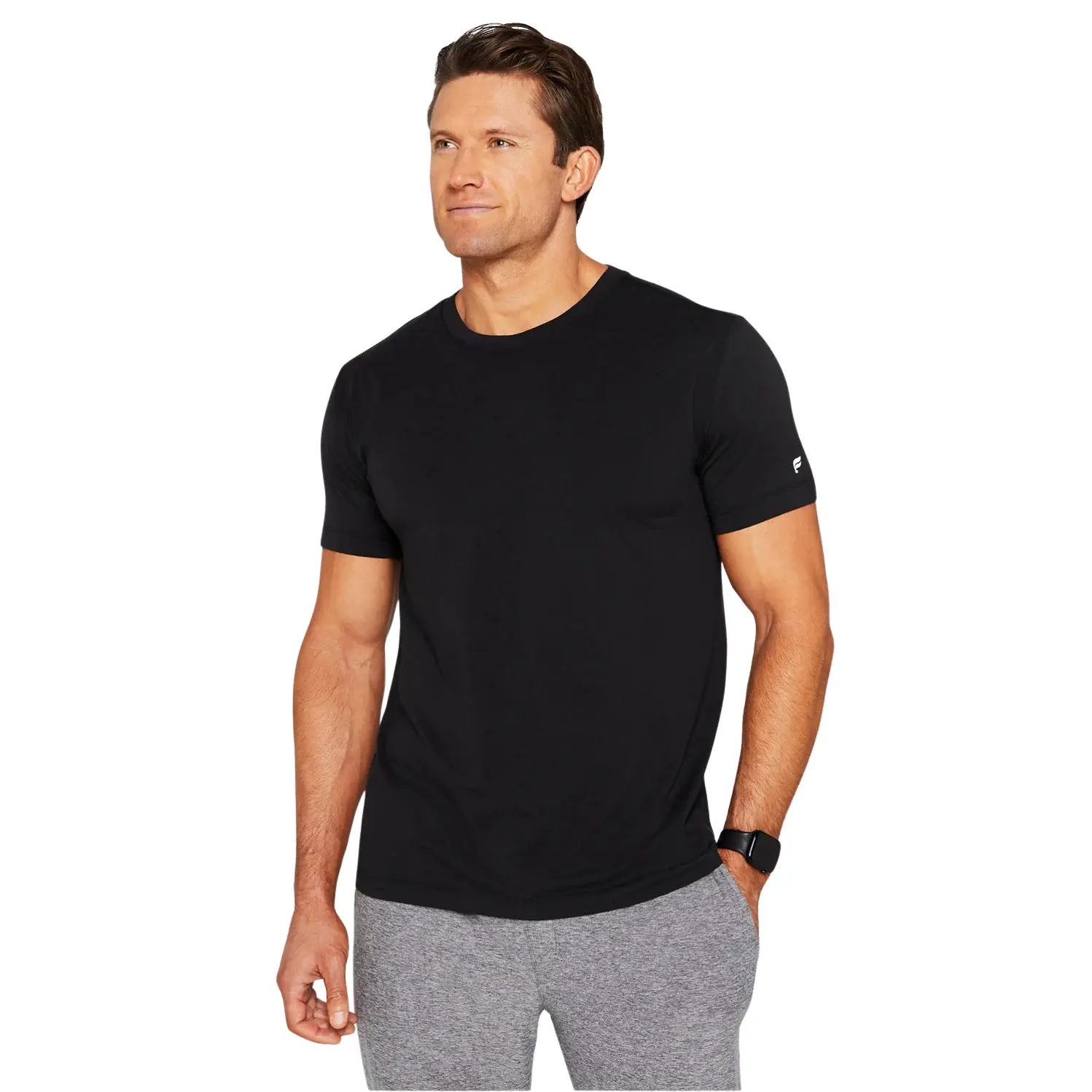T-Shirt The 24-7 - Noir - male - Size: 2XL