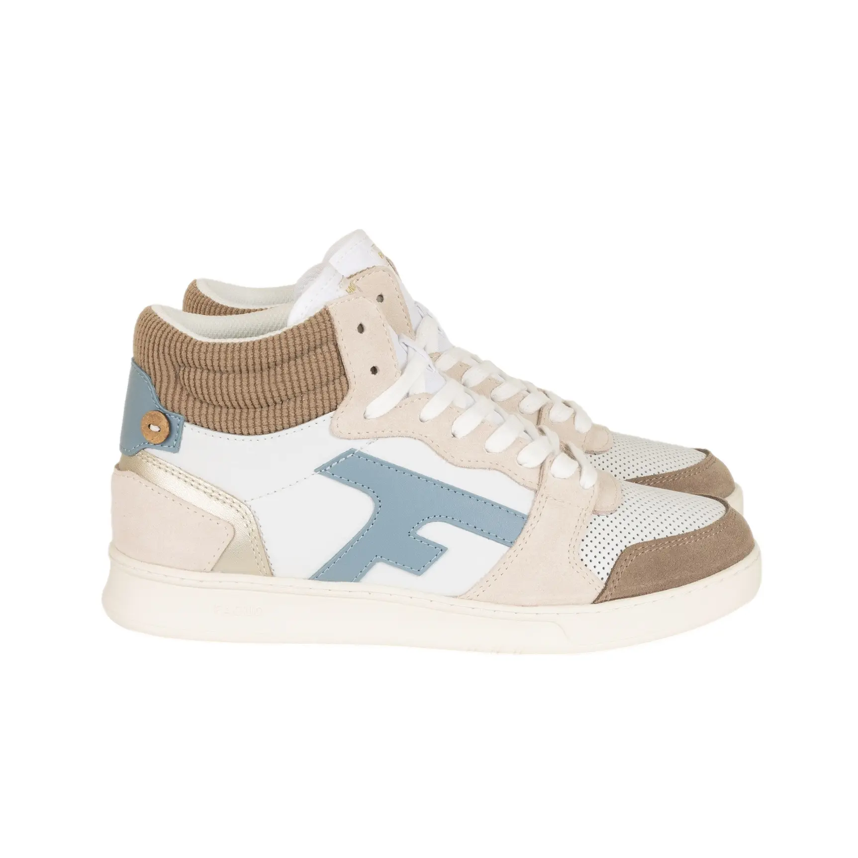 Sneakers in pelle e camoscio  Hazel