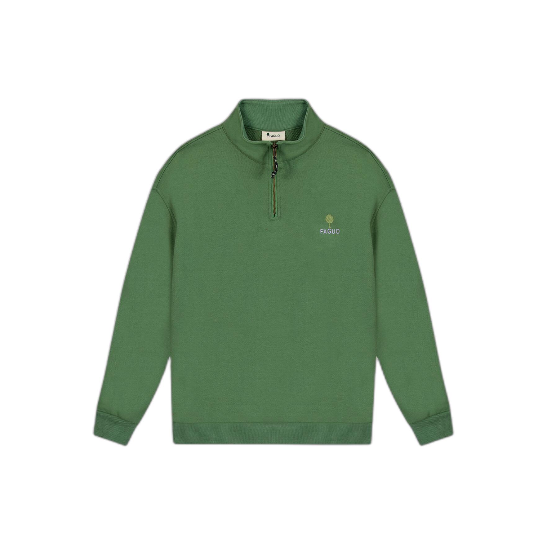 3666868079236 - Sweatshirt mit halbem Reißverschluss Amboise