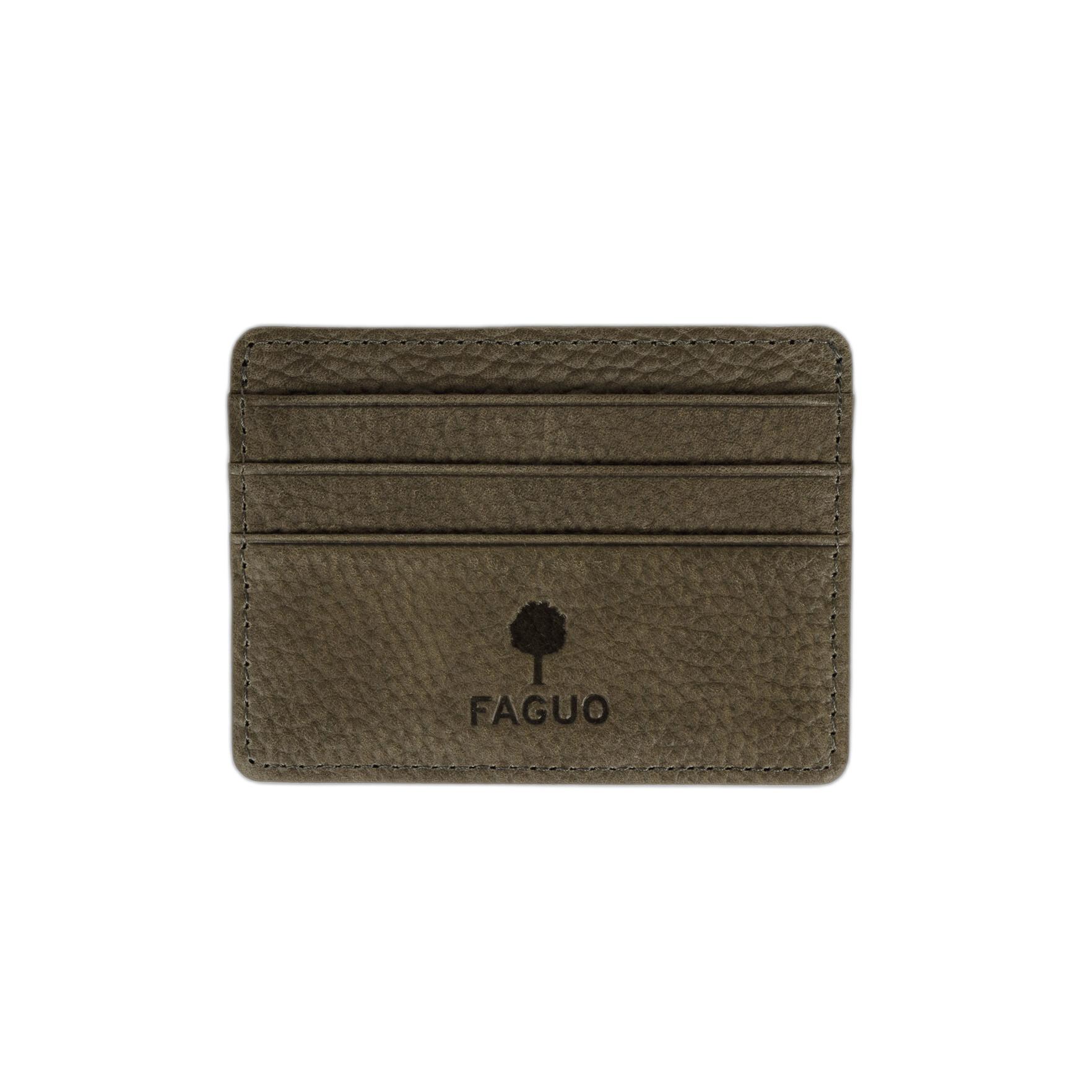 3666868046177 - Kartenhalter aus Leder Faguo