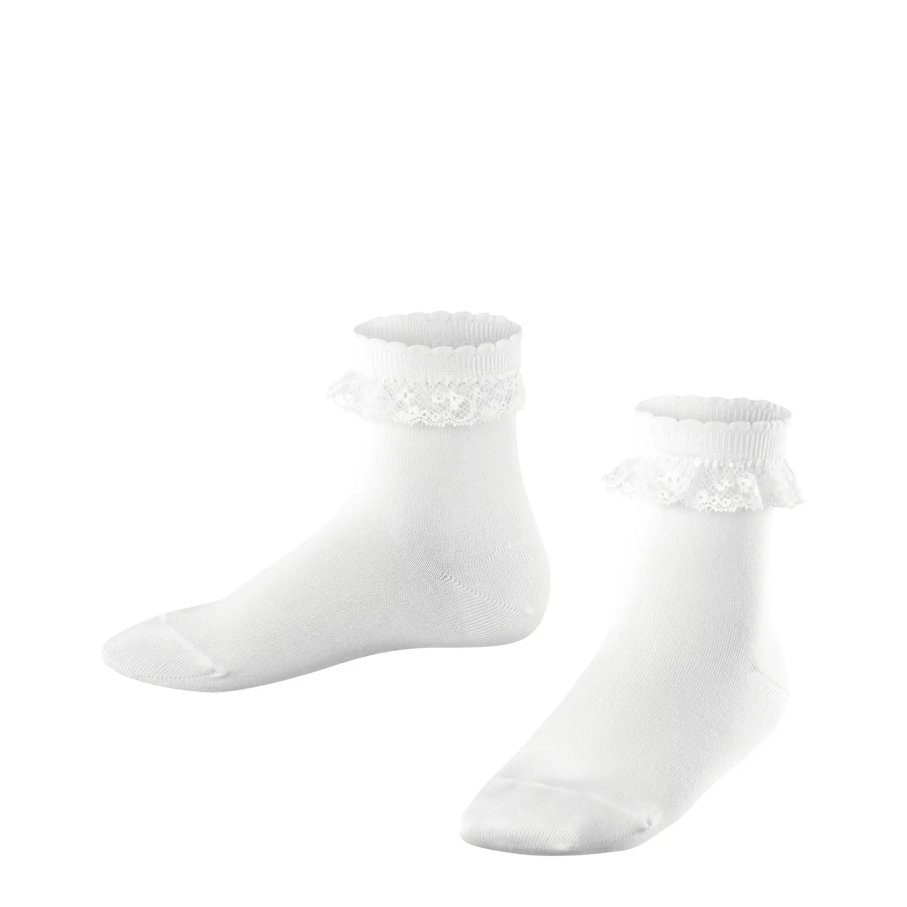Baumwollsocken Kinder Falke Romantic Lace