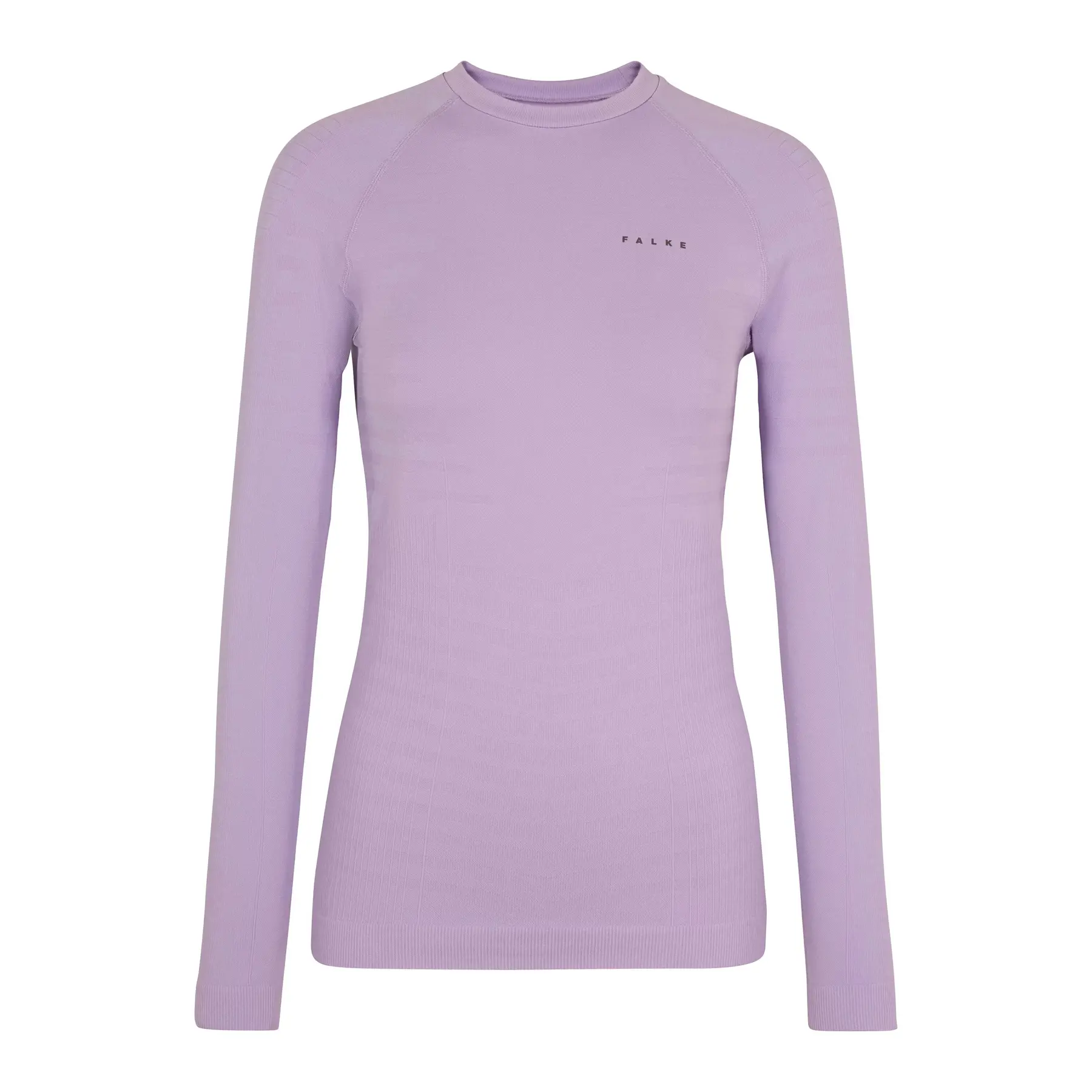 FALKE Maximum Warm Round Neck sneldrogend functioneel materiaal functioneel shirt met lange mouwen dames paars - maat XS