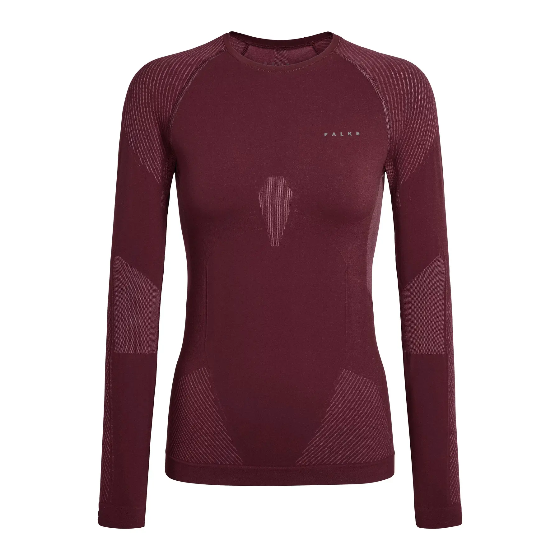 FALKE Warm Longsleeved Shirt sneldrogend functioneel functioneel shirt met lange mouwen dames bruin - maat XS