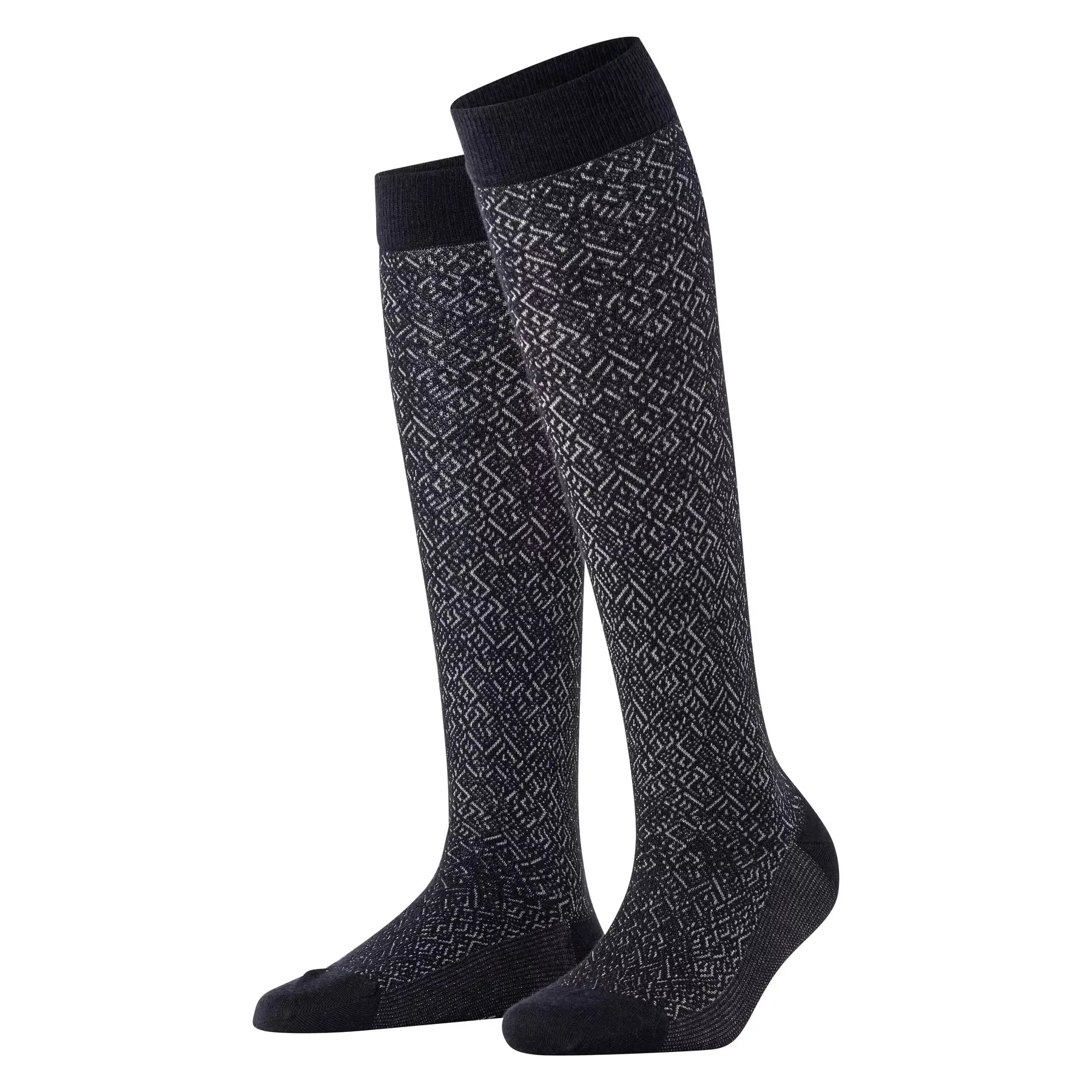 Calze al ginocchio da donna  Snow Glitter