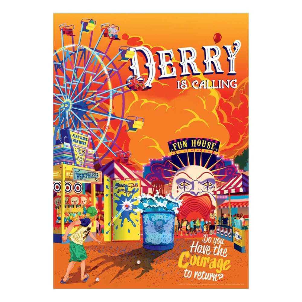 5060948293846 - Poster « Il » est revenu Derry Limited Edition 5060948293846 - Poster « Il » est revenu Derry Limited Edition