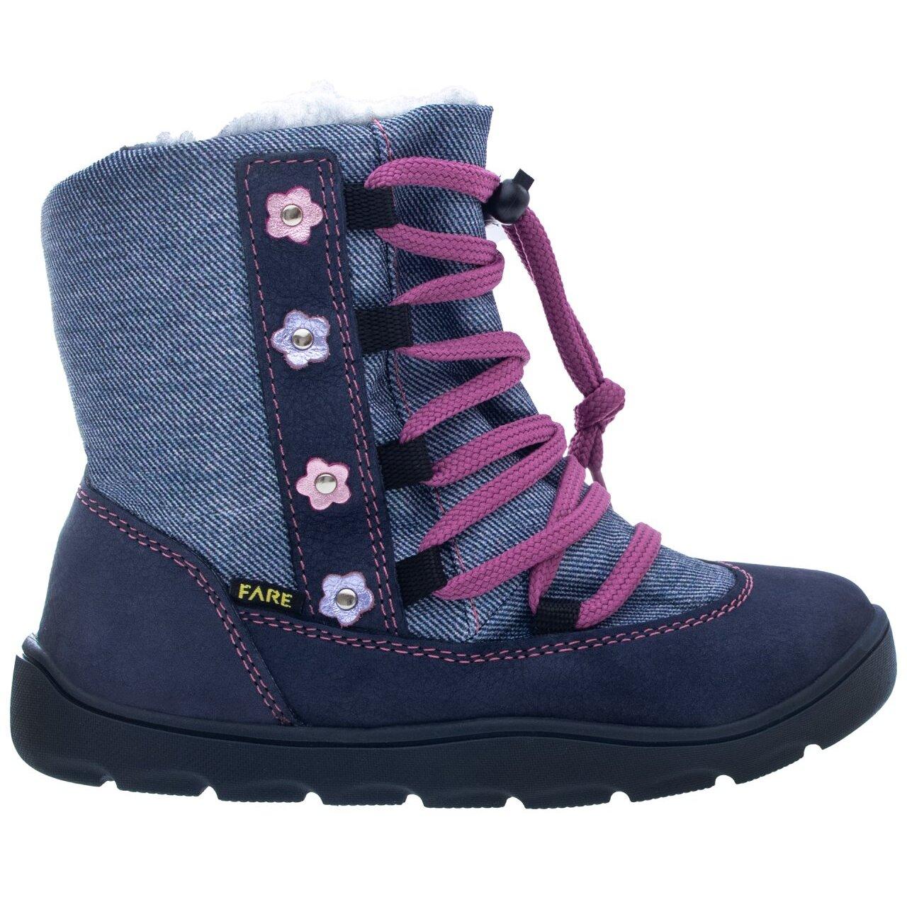 8596260280624 - Mädchen Winterstiefel in Halber Größe Fare