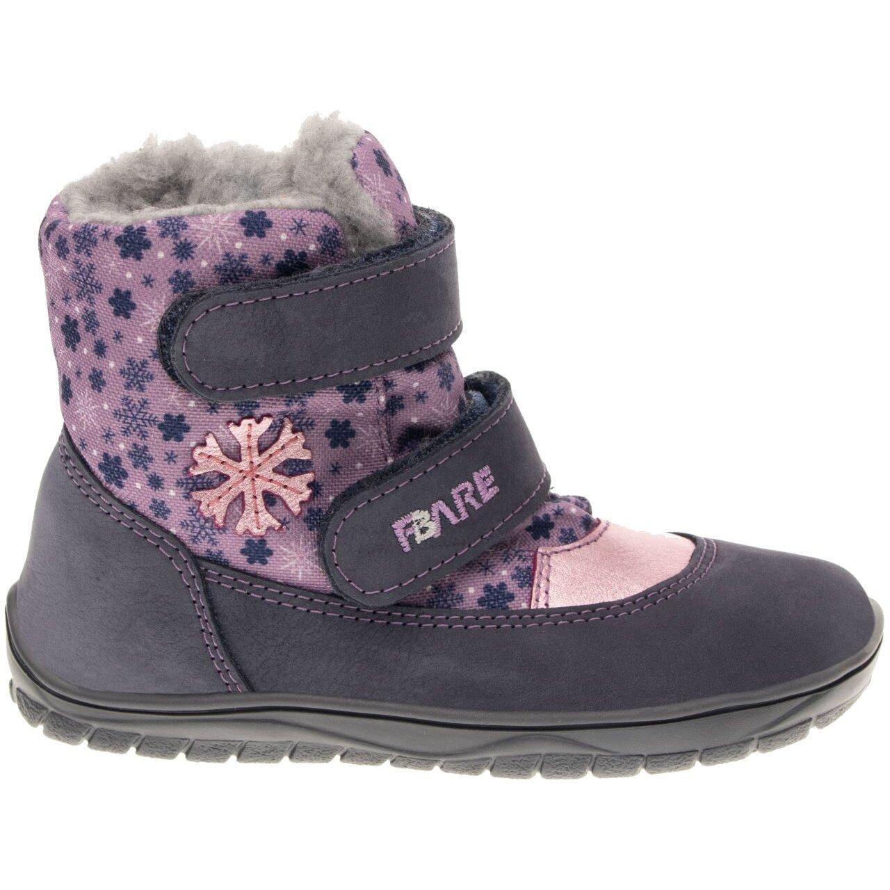 8596260262545 - Wasserdichte Stiefeletten Mädchen Bare Finky Winter