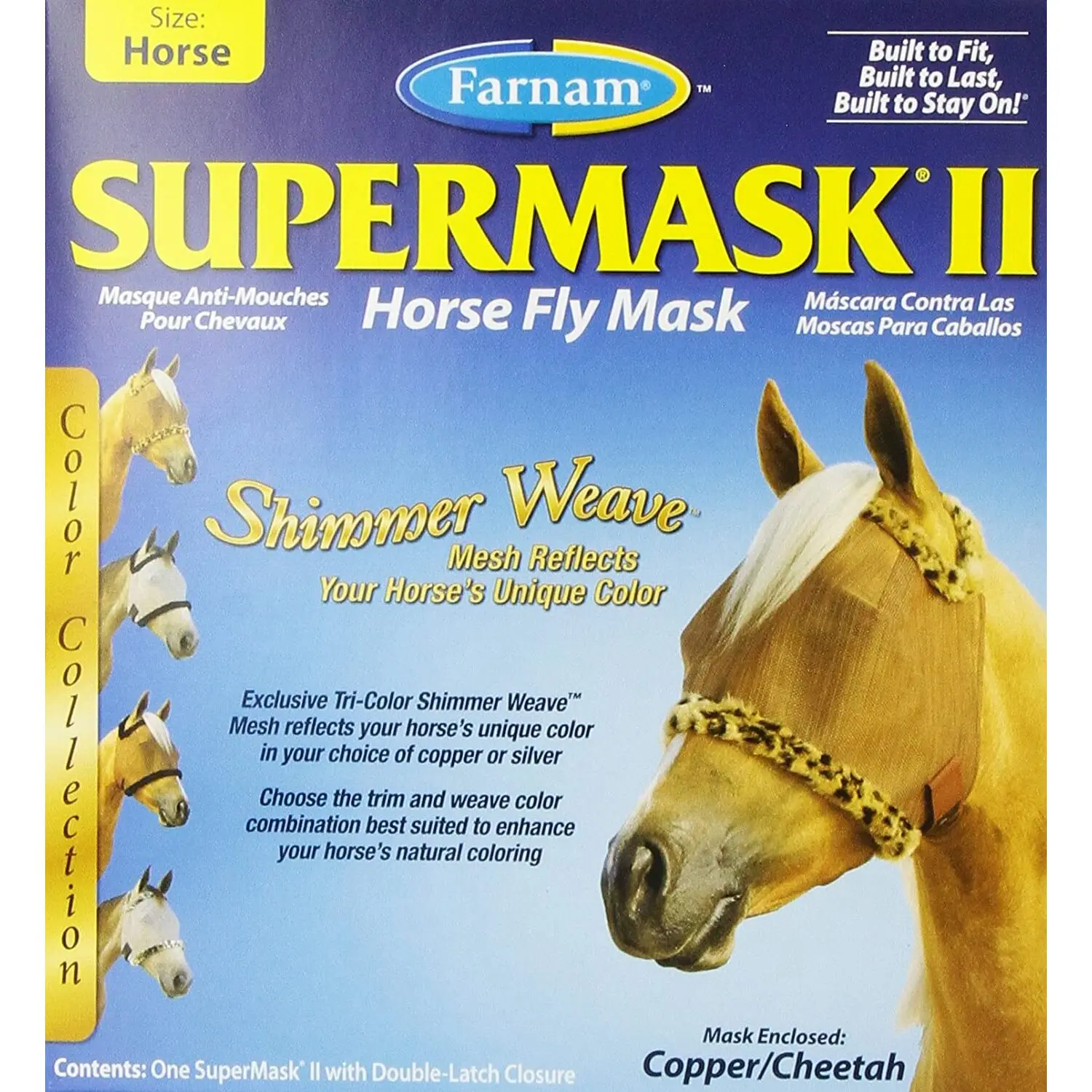 Meilleurs prix pour Masque anti-mouches pour cheval Farnam Supermask II Arab arab