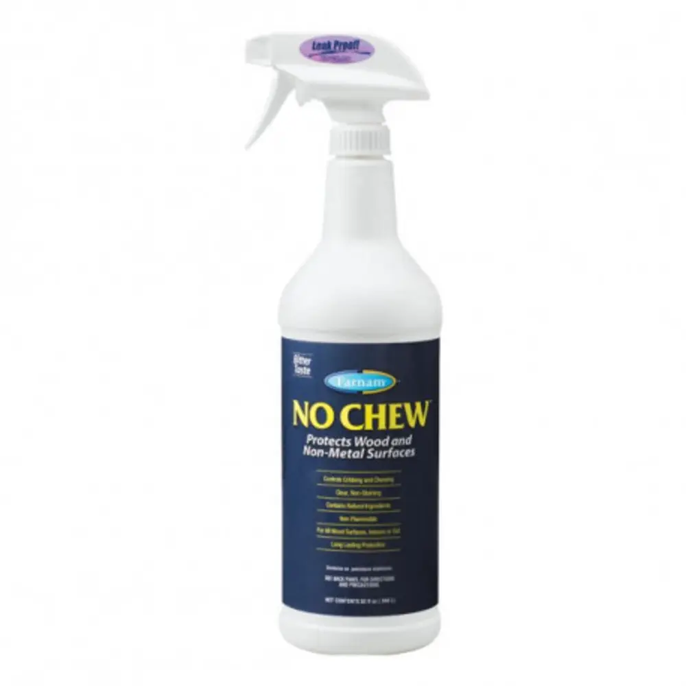 Comparer les prix de Spray répulsif cheval pour bois Farnam No Chew