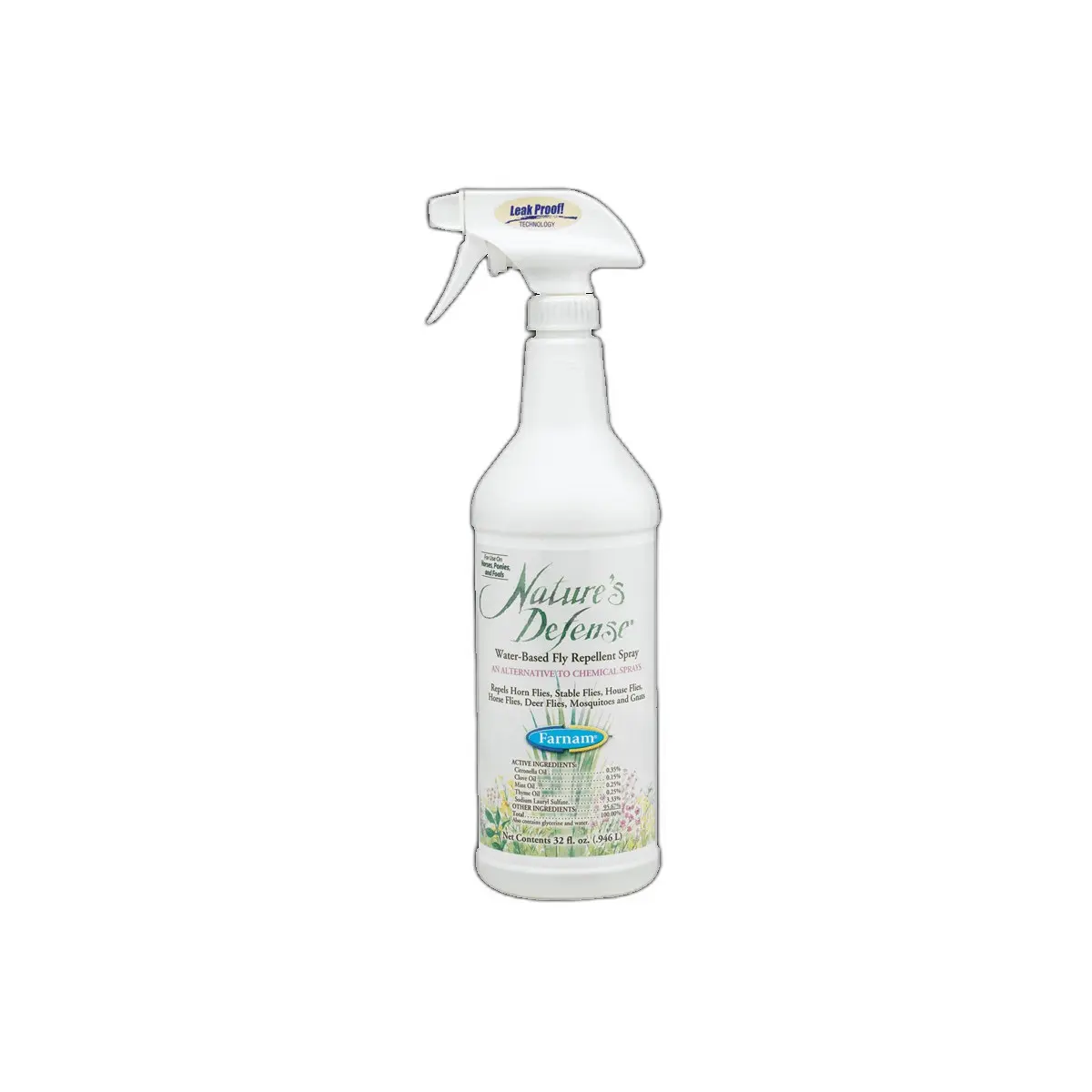 Meilleurs prix pour Spray anti-insectes pour cheval Farnam Nature Defense Fly Repellent