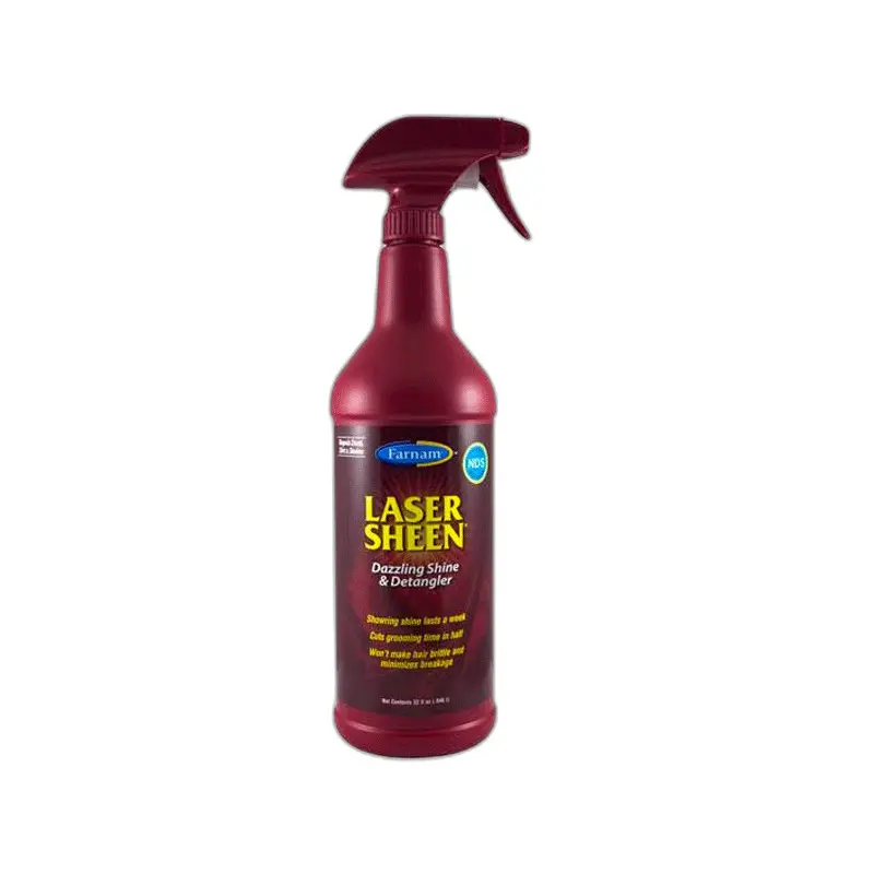 Meilleurs prix pour Nettoyant robe cheval prêt à l'emploi Farnam Laser Sheen 946 ml
