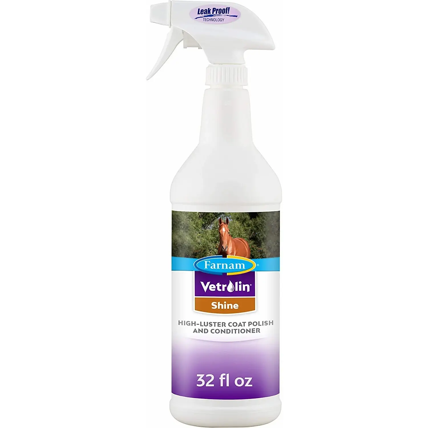 Comparer les prix de Shampoing pour cheval avec spray Farnam Vetrolin Shine 946 ml