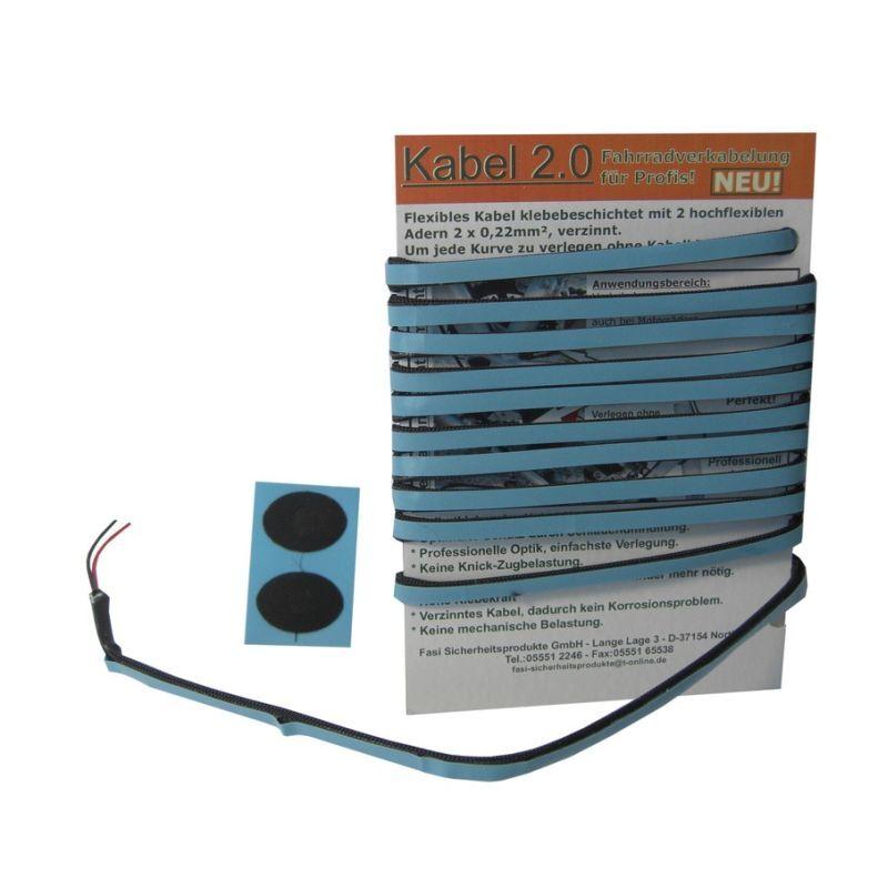Velo Store - UK Self-adhesive cable Fasi 2.0 | Extra 10% off with Subscription, Postage £16.79 to UK Fedex.