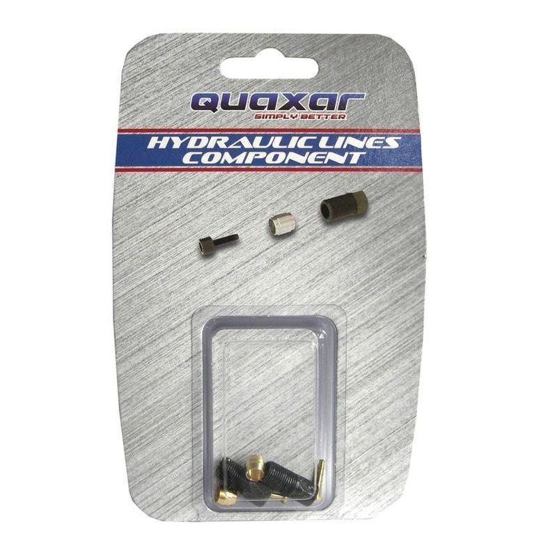 Velo Store - UK Hydraulic disc brake spare kit 2 nuts + 2 bushes + 2 olives connection Fasi Quaxar P | Extra 10% off with Subscription, Postage £16.79 to UK Fedex.