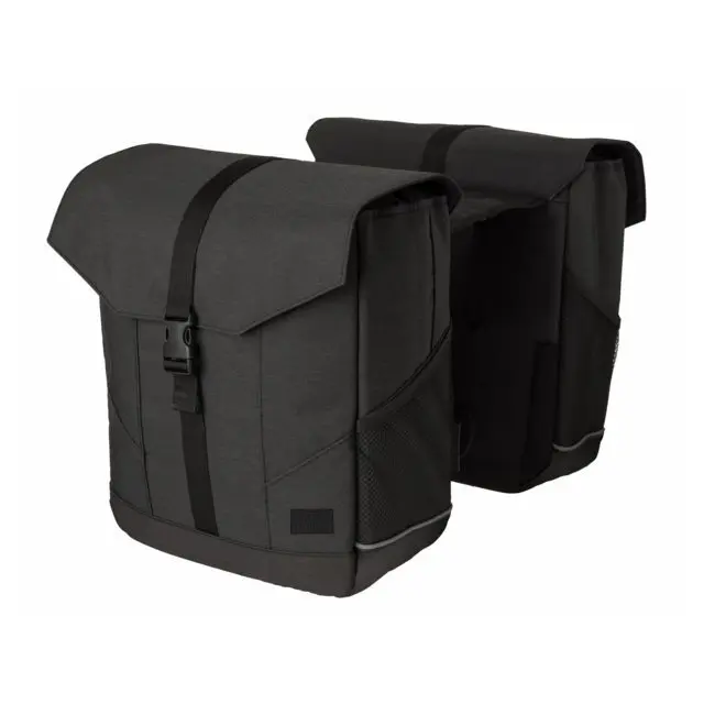 Fastrider Pendler Dubbele Fietstas Grijs - 24L