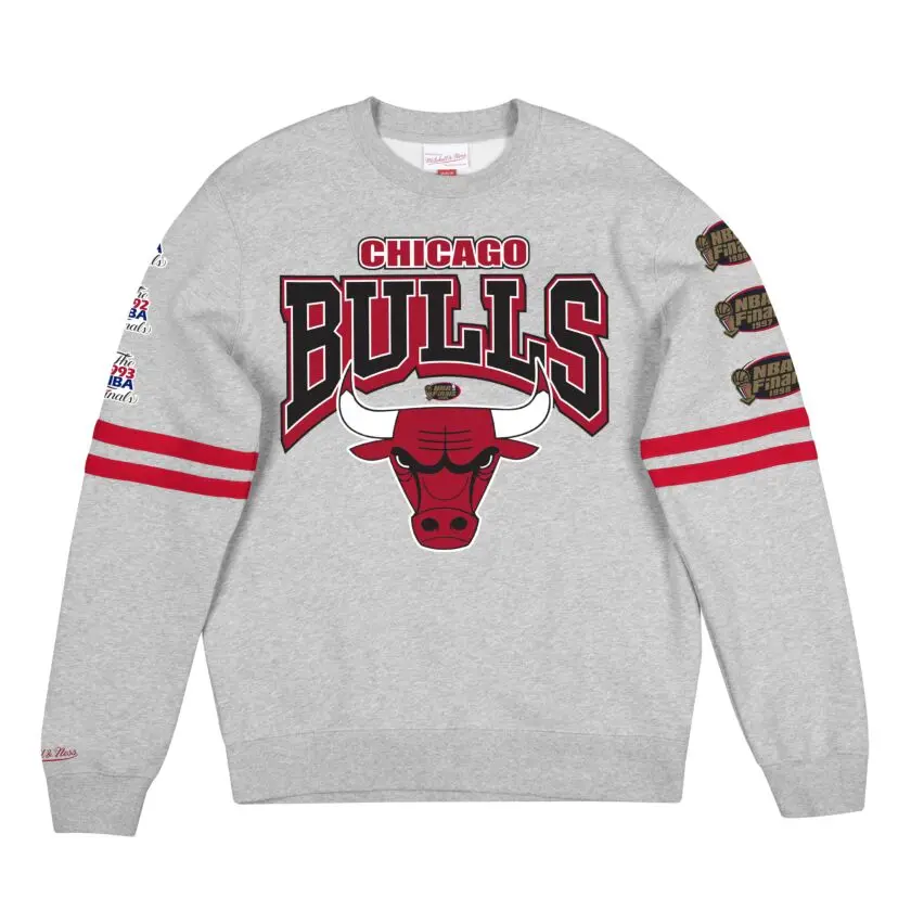 0195563086896 - Sweetshirt Chicago Bulls Fleece Crew