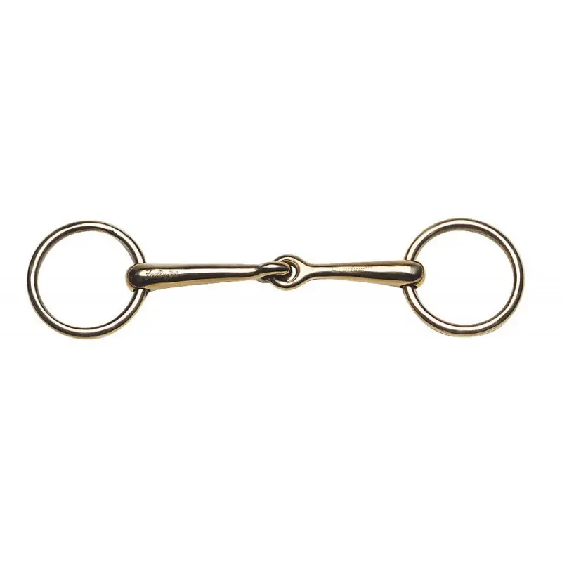 Comparer les prix de Mors 2 anneaux en cyprium pour cheval Feeling