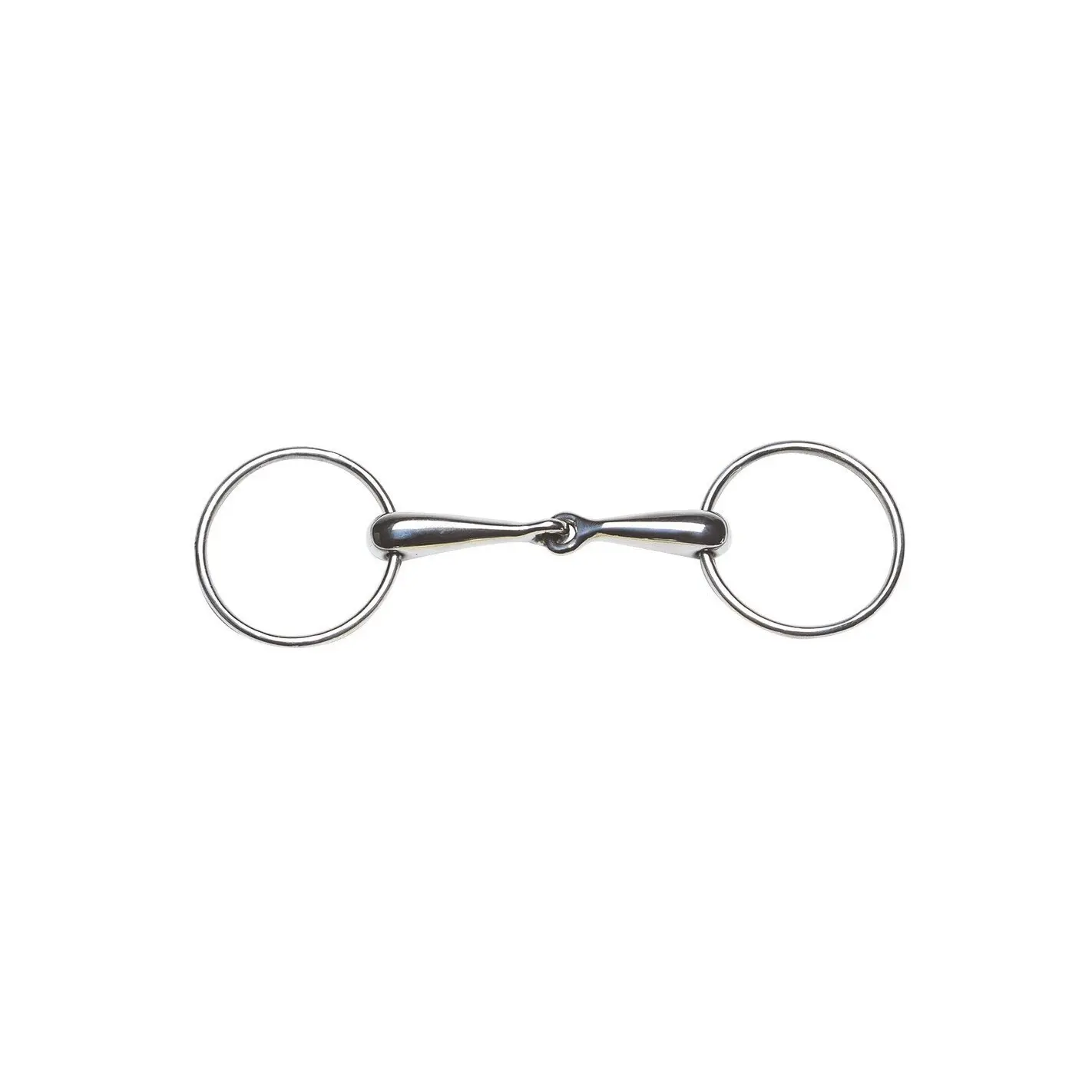 Feeling Argenté Two-Ring Snaffle Bit