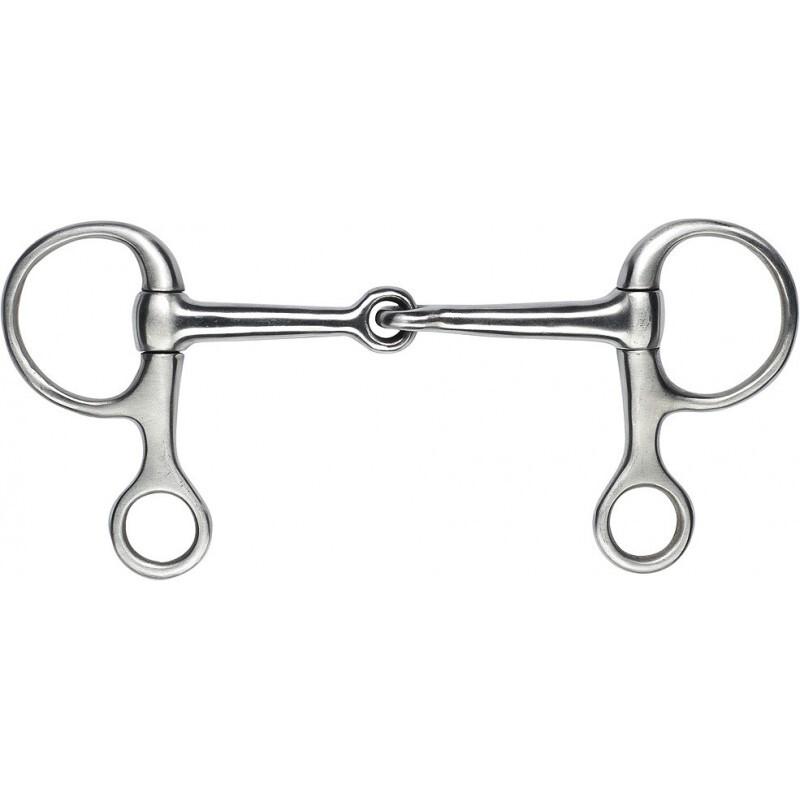 Mors+pour+cheval+Feeling+baucher+Inox+satin