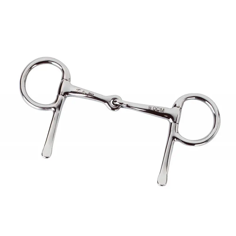 Meilleurs prix pour Anneaux de mini mors en demi-spatules pour cheval Feeling