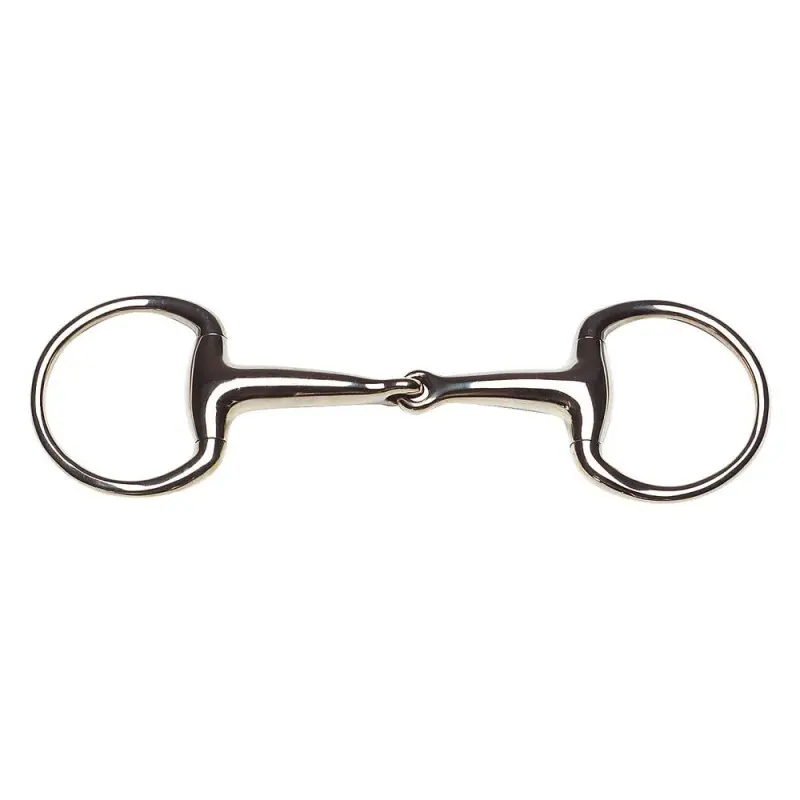 Anneaux de mors olive pour cheval Feeling maillechort