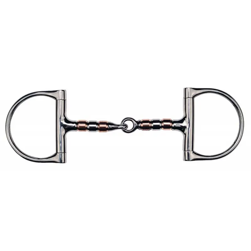 Meilleurs prix pour Anneaux de mors verdum à rouleaux pour cheval Feeling