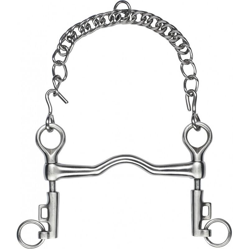 Meilleurs prix pour Mors pour cheval à pompe inox satin Feeling