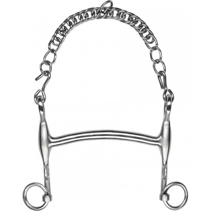 Meilleurs prix pour Mors de l'hotte pour cheval Feeling Inox satin