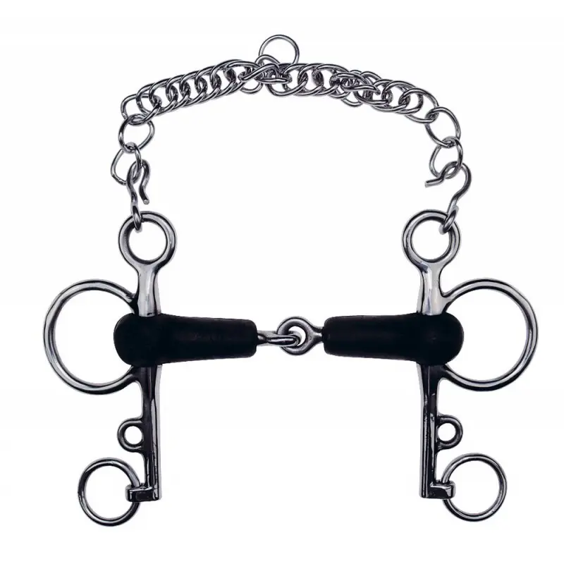 Meilleurs prix pour FEELING Mors Pelham - Simple brisure - Caoutchouc - Taille de l’embouchure : 11,5 cm x 13 cm