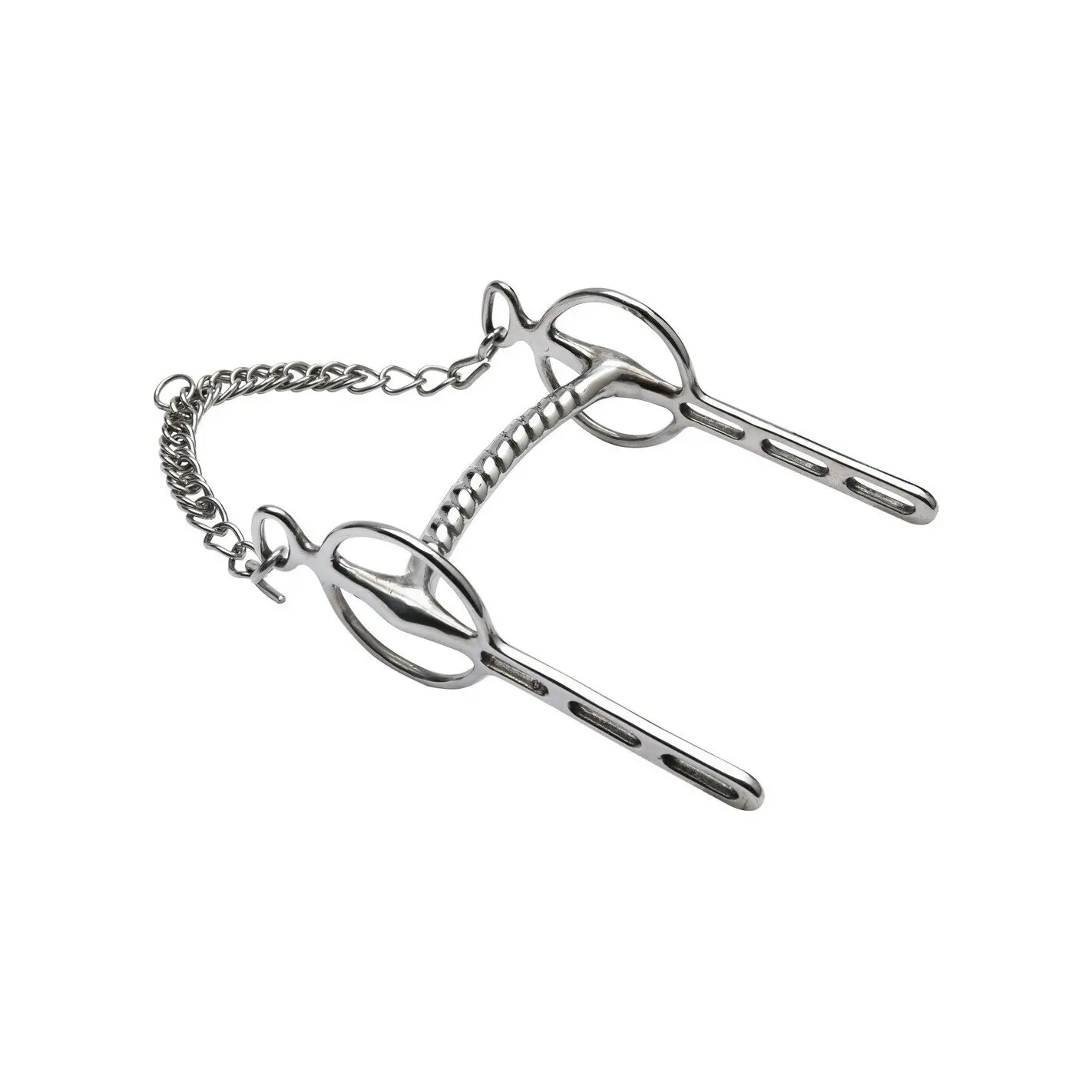 Comparer les prix de Mors Liverpool pour cheval cintré 1/2 torsadé Feeling