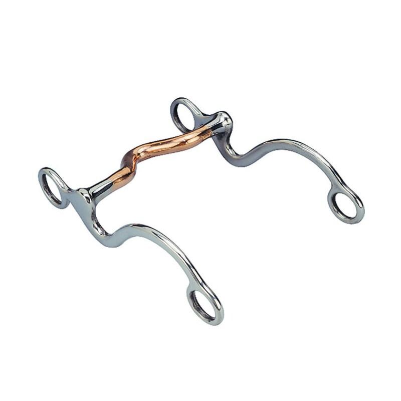 Comparer les prix de Mors pour cheval Feeling courbe droit