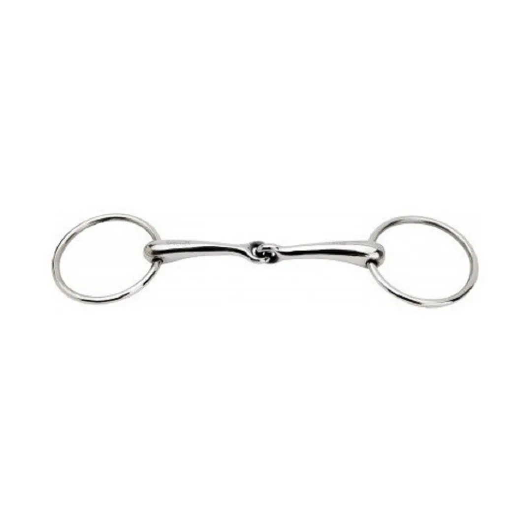 Meilleurs prix pour Mors 2 anneaux pour cheval simple brisure Feeling