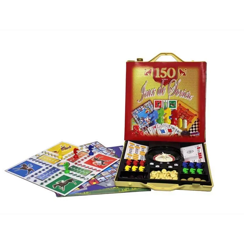 3102020015235 - Gesellschaftsspiele Koffer 150 Spiele Ferriot Cric